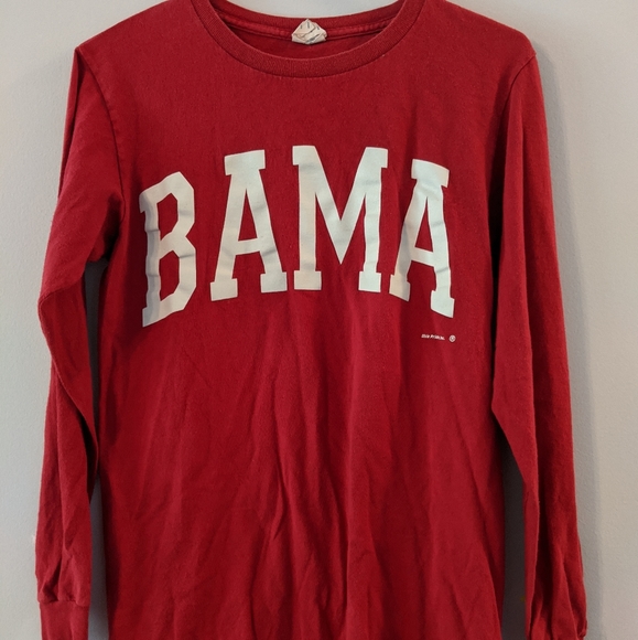 🏈 Delta Pro Weight Long Sleeve BAMA Shirt - Picture 2 of 7